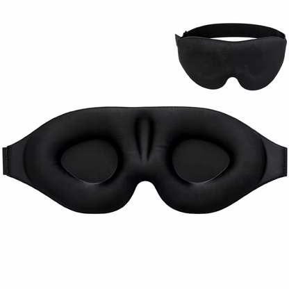 Masque de sommeil 3D, vue de face